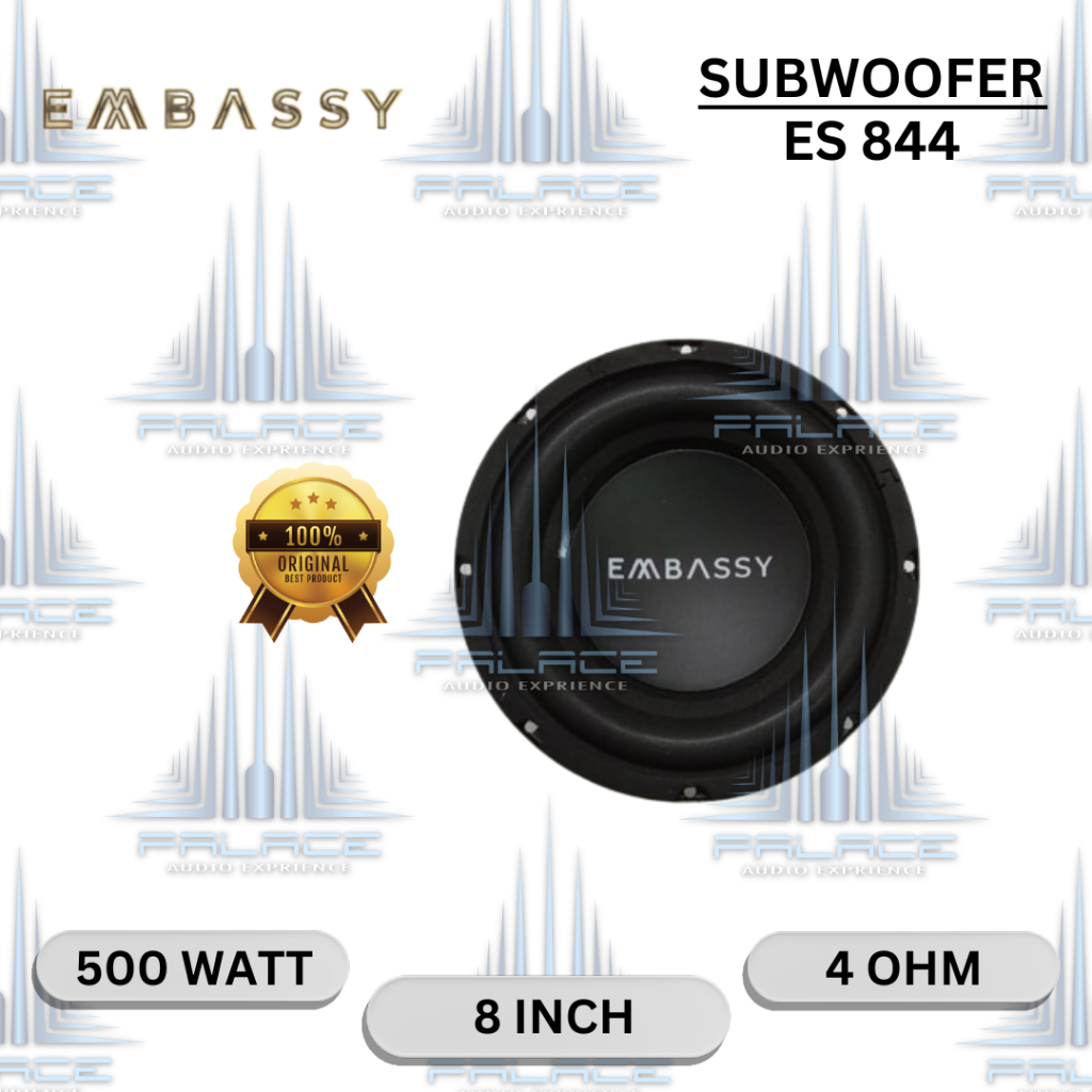 Subwoofer 8 Inch Watt - ES 844 DOUBLE C MAGNET BESAR
