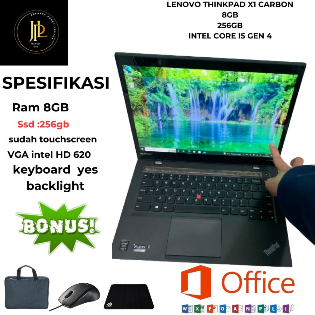 lenovo x1 tablet/carbon gen 4/5/6/7/8/i5/i7