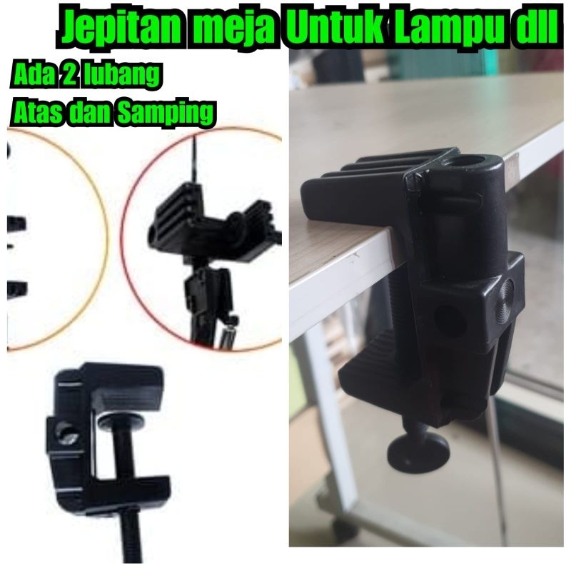 jepitan stand lampu arsitek universal Holder stand meja cagak stand lampu clamp lampu