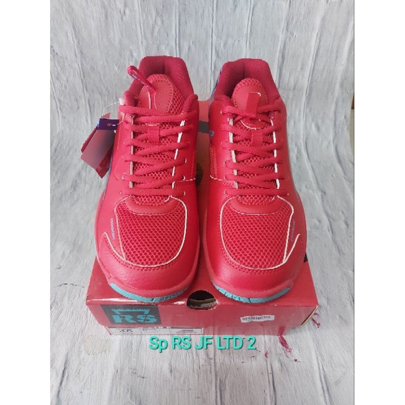 RS JF LTD 02 Red - Sepatu Badminton