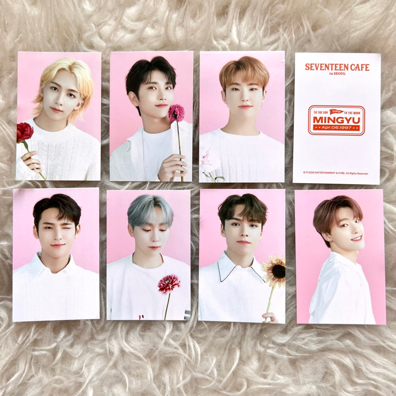 [ READY ] SEVENTEEN CAFE in Seoul Goods / Merchandise - SEALED Trading Card (TC) Set