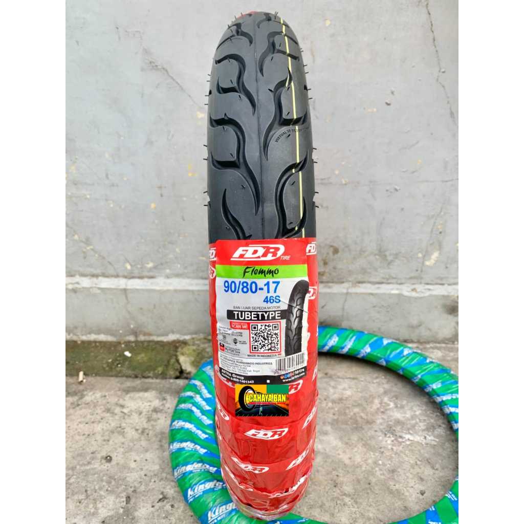 Ban Motor Fdr Flemmo 90/80-17 Ban Motor Ring 17 TupeType/Bukan Tubeless ban vixion ban smash ban jup