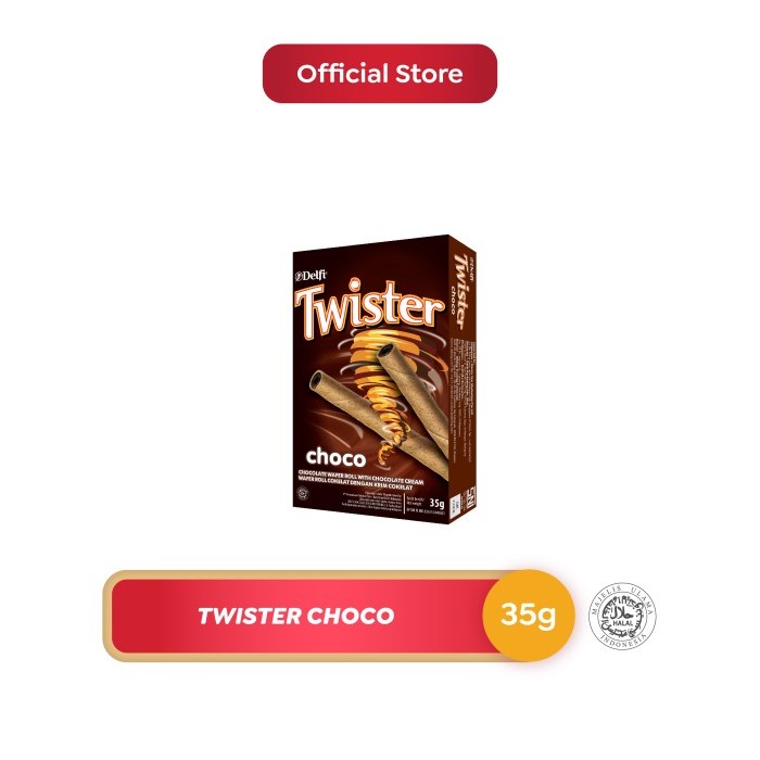 

Twister Wafer Rolls Chocolate 35 g