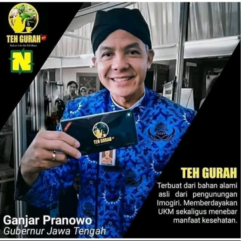 

Teh GURAH Herbal Alami Nasa Original Bisa COD