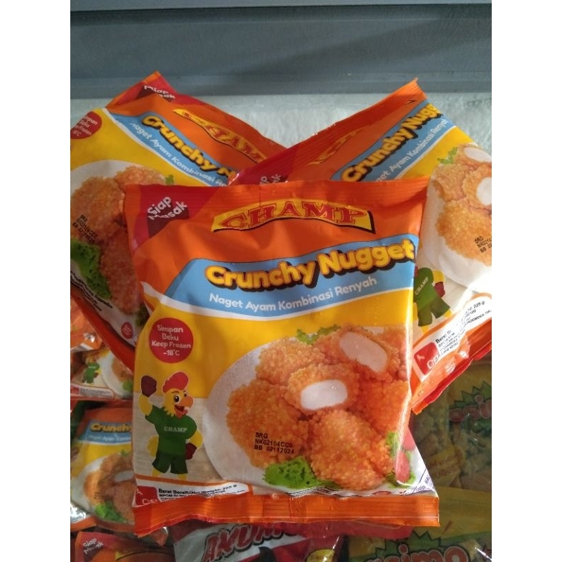 

Champ Naget Cruncy 225gr
