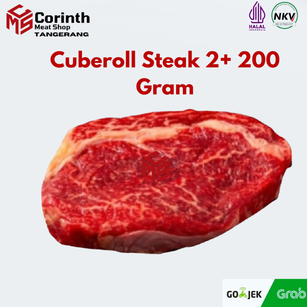 

CUBEROLL STEAK 2 + 200 GRAM | STEAK PREMIUM