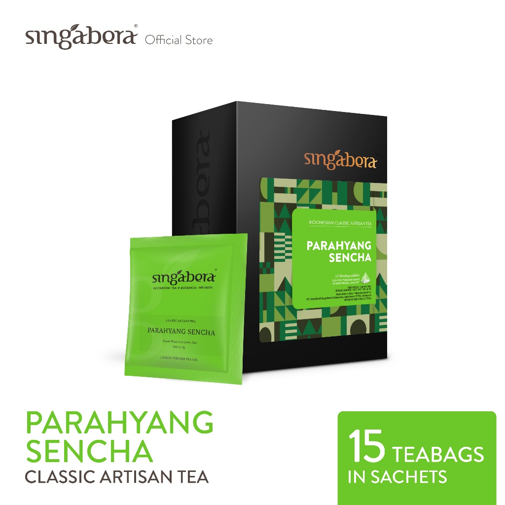 

Singabera Parahyang Sencha - Green Tea- 1 Box - 15 Sachet