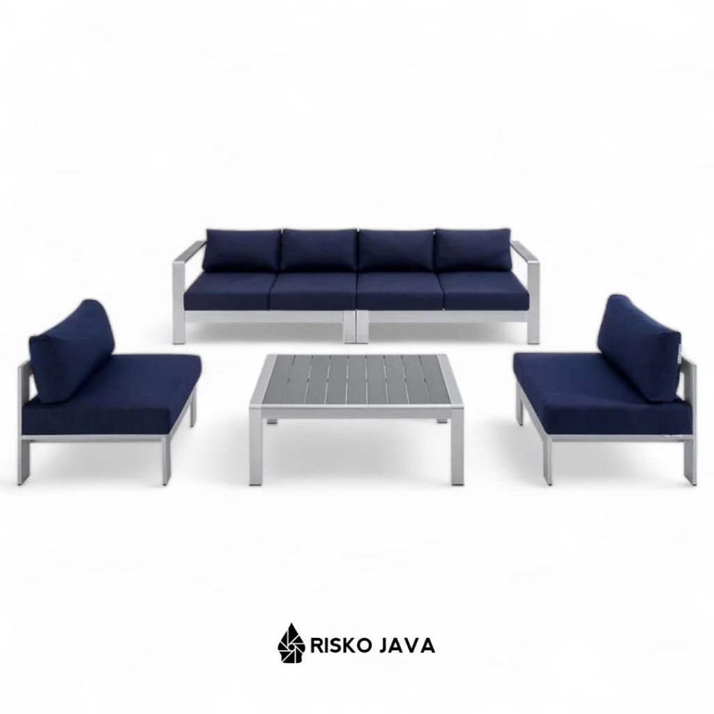 Set Sofa Kayu Jati / Set Sofa Minimalis Modern / Set Sofa Ruangan Tamu / Sofa Tamu Minimalis Kayu Ja
