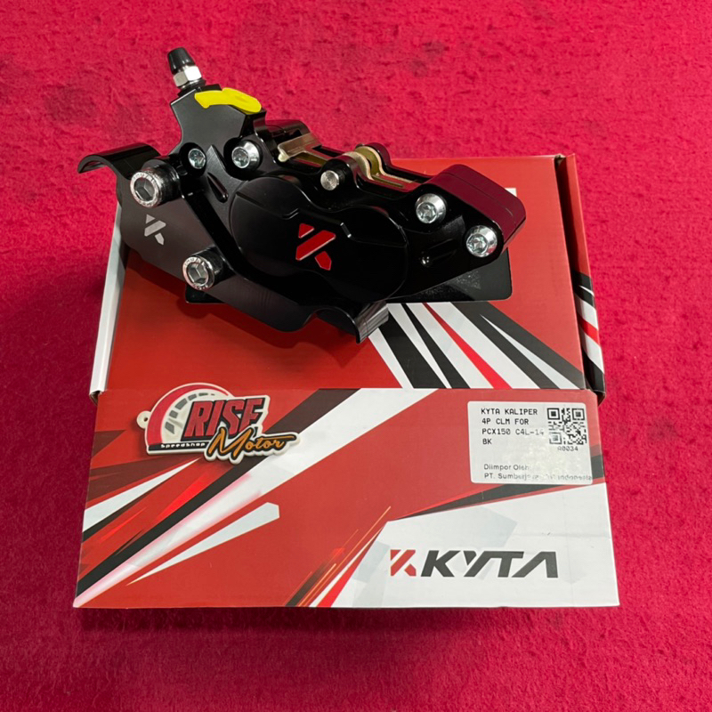 KALIPER KTC KYTA PCX 150 PCX 160 4 PISTON CLM HITAM