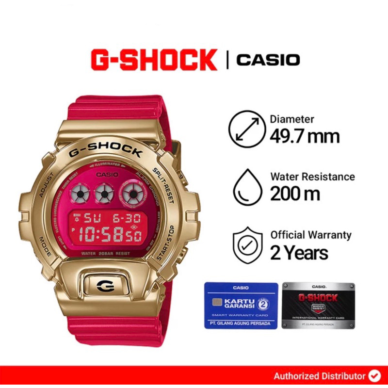 Jam Tangan Pria Casio G-Shock GM-6900CX-4DR / GM-6900CX-4D Original