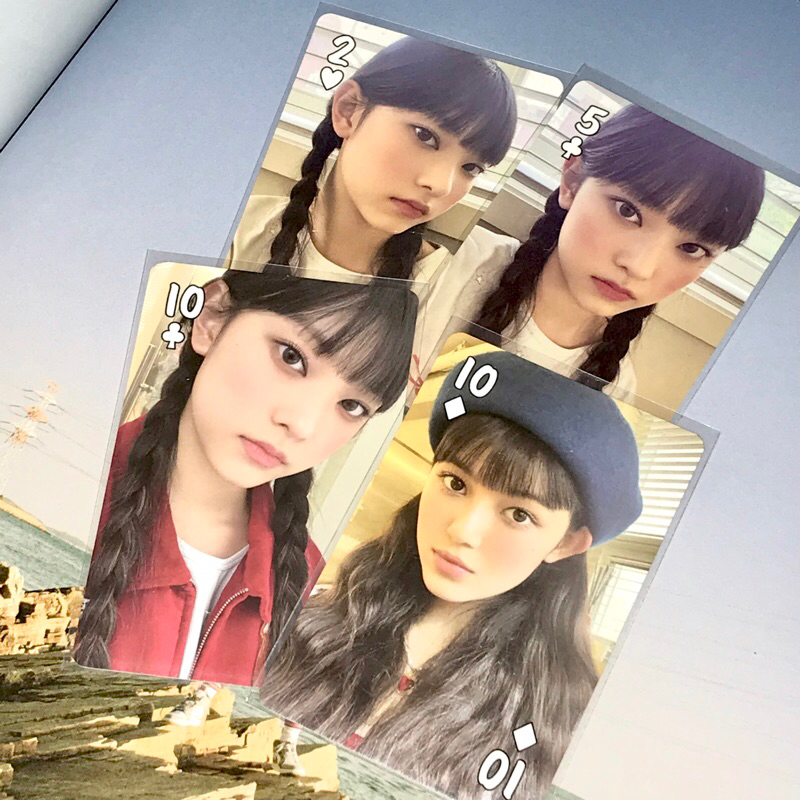 (PAKAI JNE/SICEPAT) PHOTOCARD NEWJEANS OFFICIAL season greetings 2023 sg23 haerin cemong wednesday k