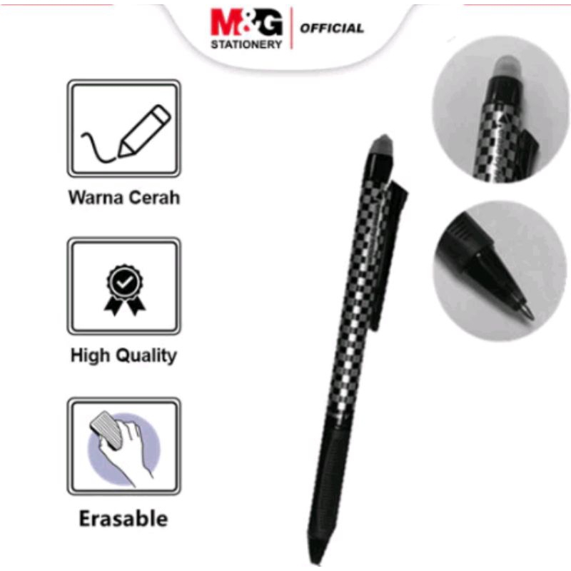 

M&G PULPEN BALLPOINT PEN ERASABLE I-ERASE V 0,7 RETRACTABLEQ