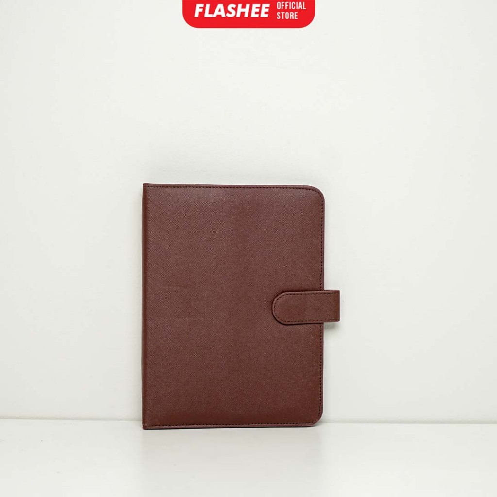 

Flashee Binder B5 Warna Coklat Tua Isi 26 Lubang 26 Ring Bisa COD Binder Warna Coklat Tua Termurah
