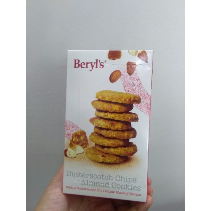 COKELAT Beryl's READYSTOCK [EXP 2025] Beryl's Chips Almond Cookies 100g Original Ready Stock Jastip 