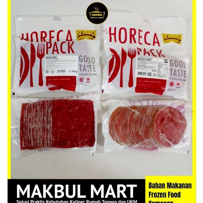 

READY STOK Bernardi Smoked Beef Kotak Bulat 5gr