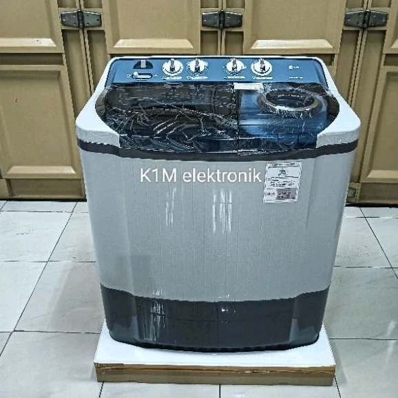 Mesin Cuci LG 2 tabung 9 kg P9050R P-9050R