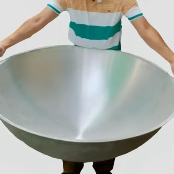 Wajan ukuran jumbo no 22 super besar cekung anti lengket