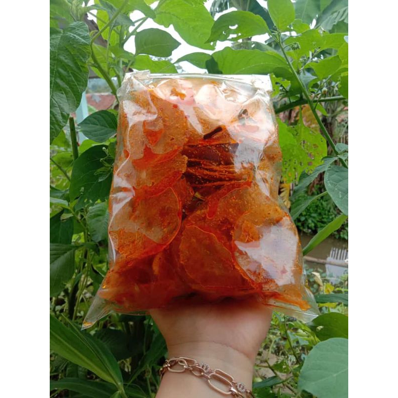

Kripca Keripik Kaca Pedas Daun Jeruk 250gram