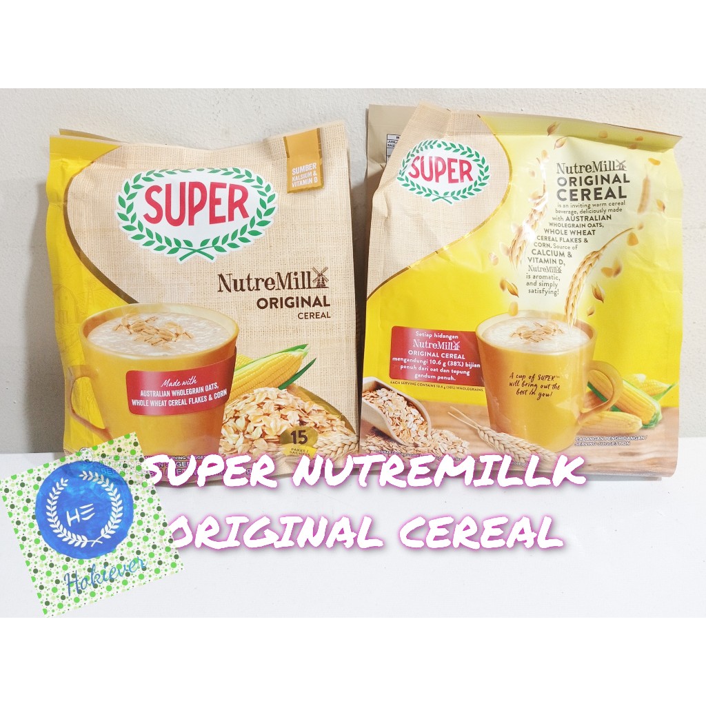 

SUPER NUTREMILL ORIGINAL CEREAL