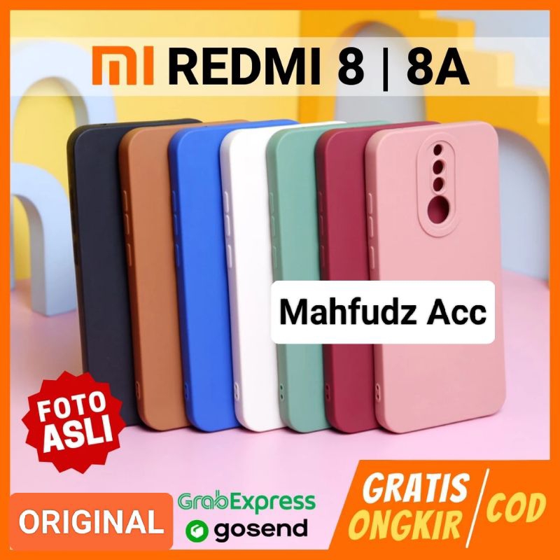 SLICON/CASE REDMI 8/8A/8A PRO CASE MACARON CANDY PRO CAMERA