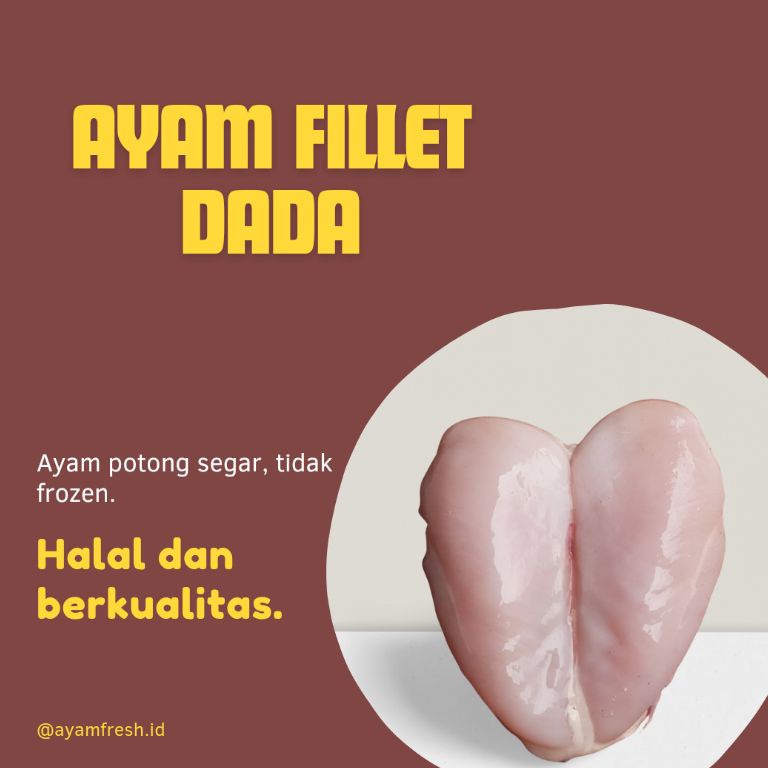 

SUPER DISKON Ayam Fillet Dada Segar Fresh