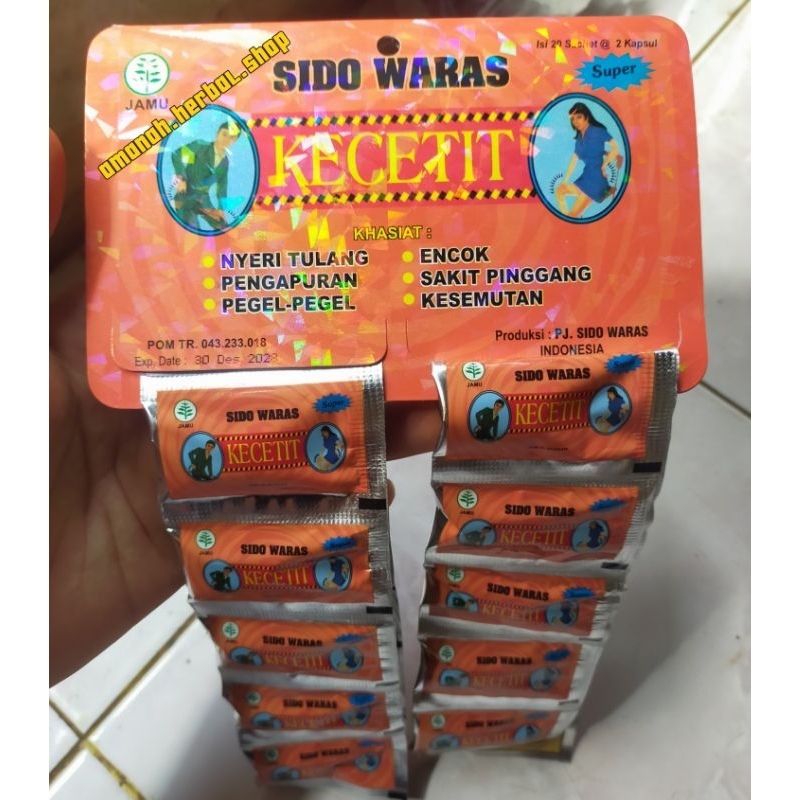 SIDO WARAS KECETIT ORIGINAL