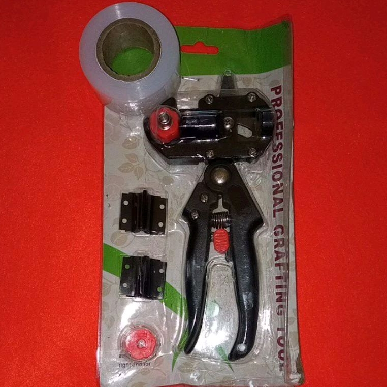 Gunting Grafting Okulasi Stek Sambungan Tanaman Kebun Grafting Tape Tool Pruning Pisau Alat Okulasi 