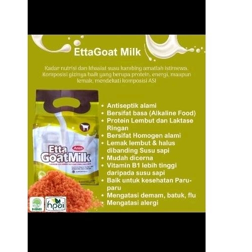 

ETTA GOAT MILK AREN