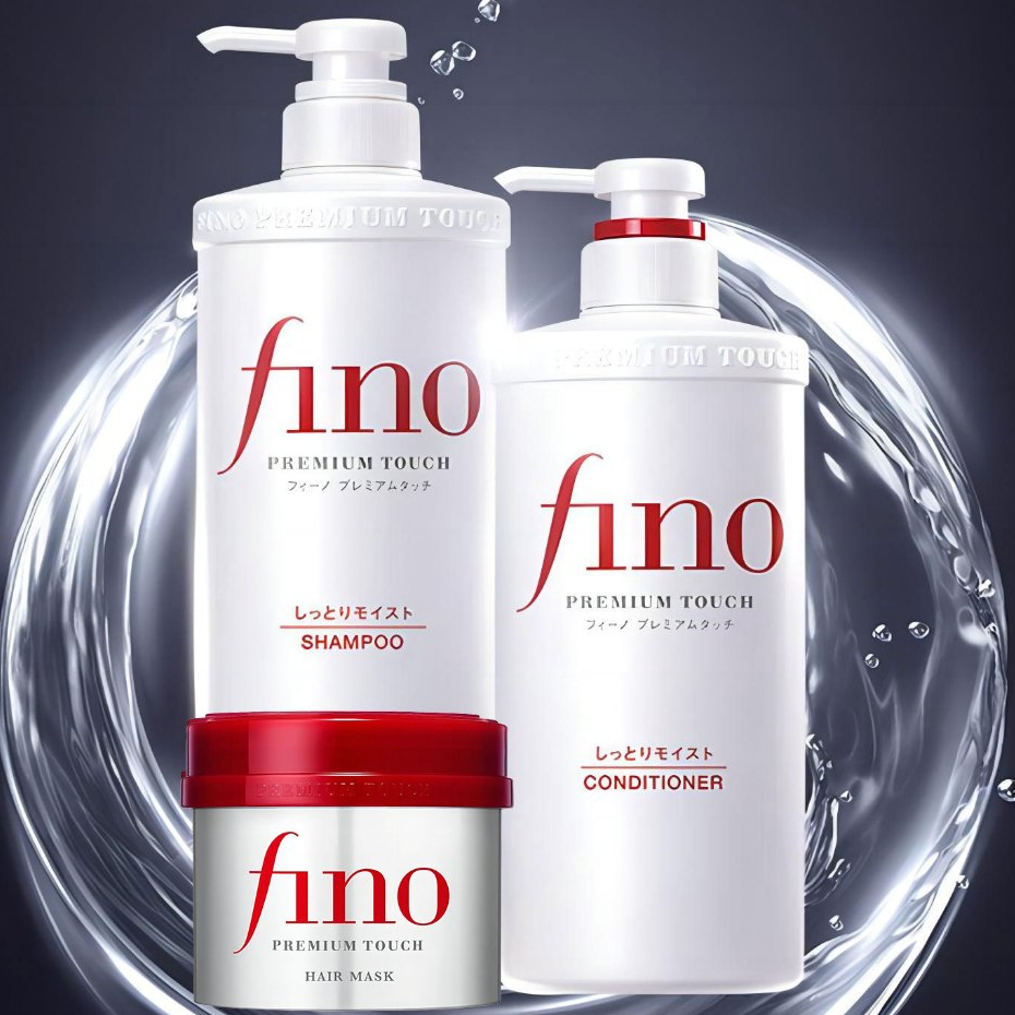 Shiseido Fino Shampoo 550ML /Shiseido Fino Premium Touch Hair Shampoo & Conditioner