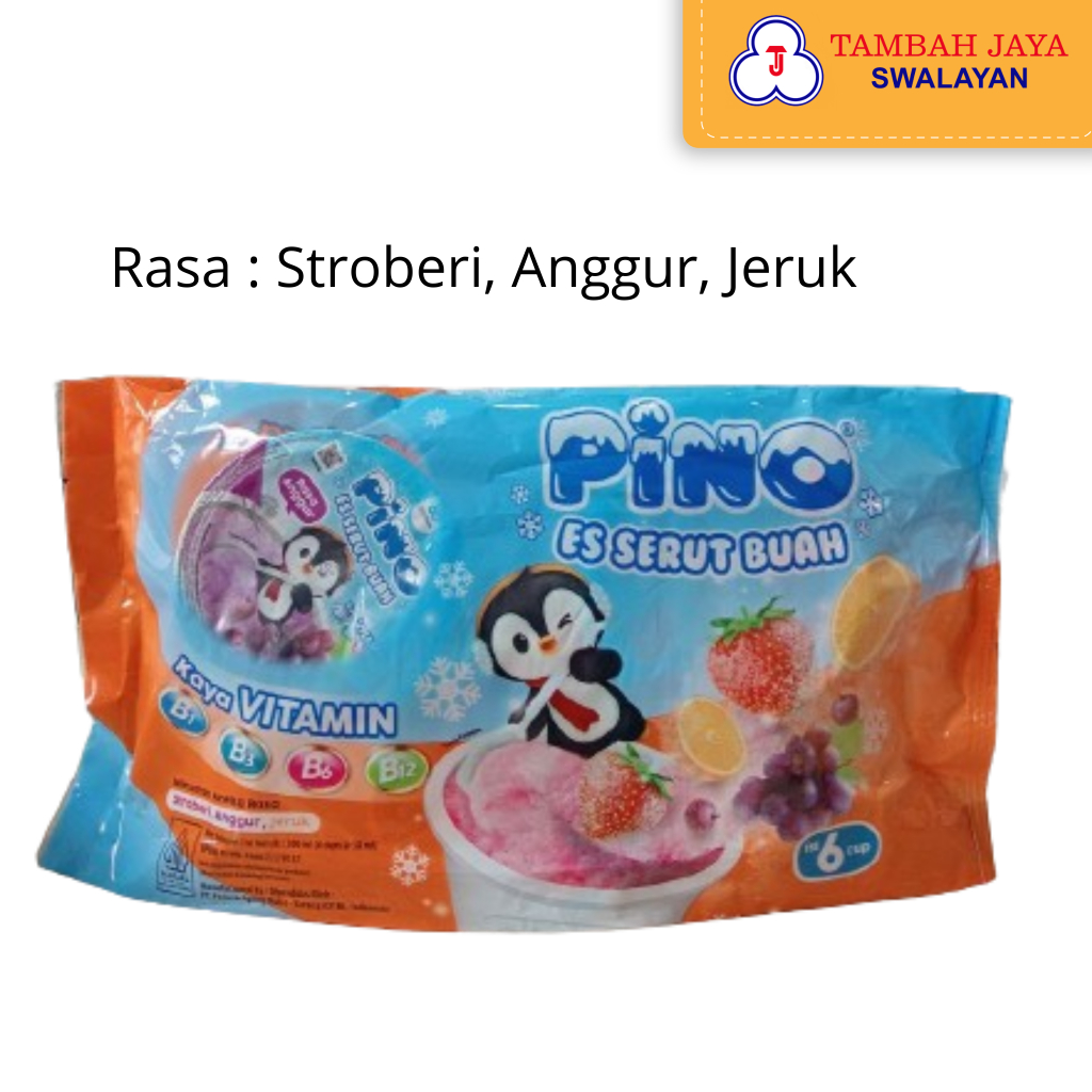 

Pino Es Serut Buah Aneka Rasa Isi 6 Cup