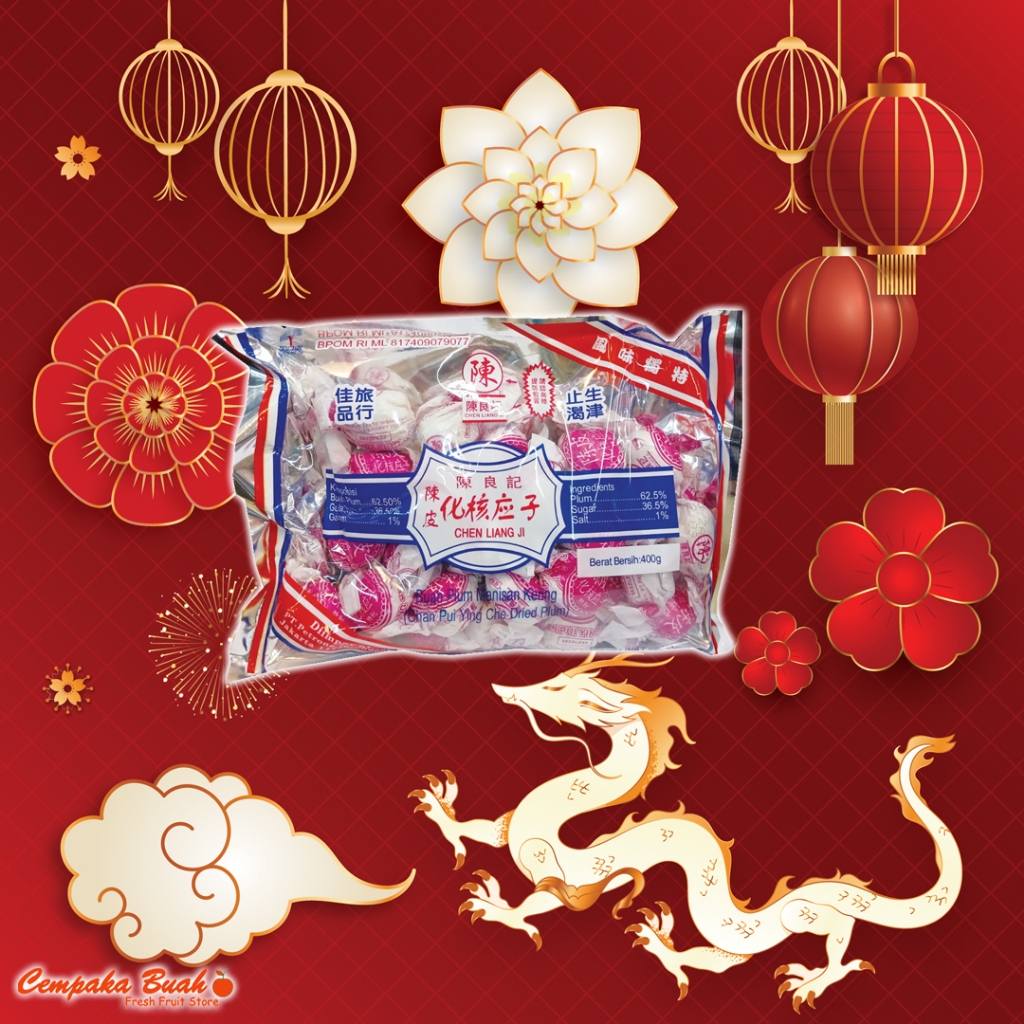 

CHEN LIANG JI BUAH PLUM MANISAN KERING 400g
