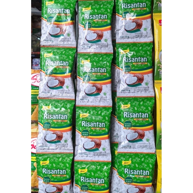 

risantan santan bubuk renteng isi 10 sachet