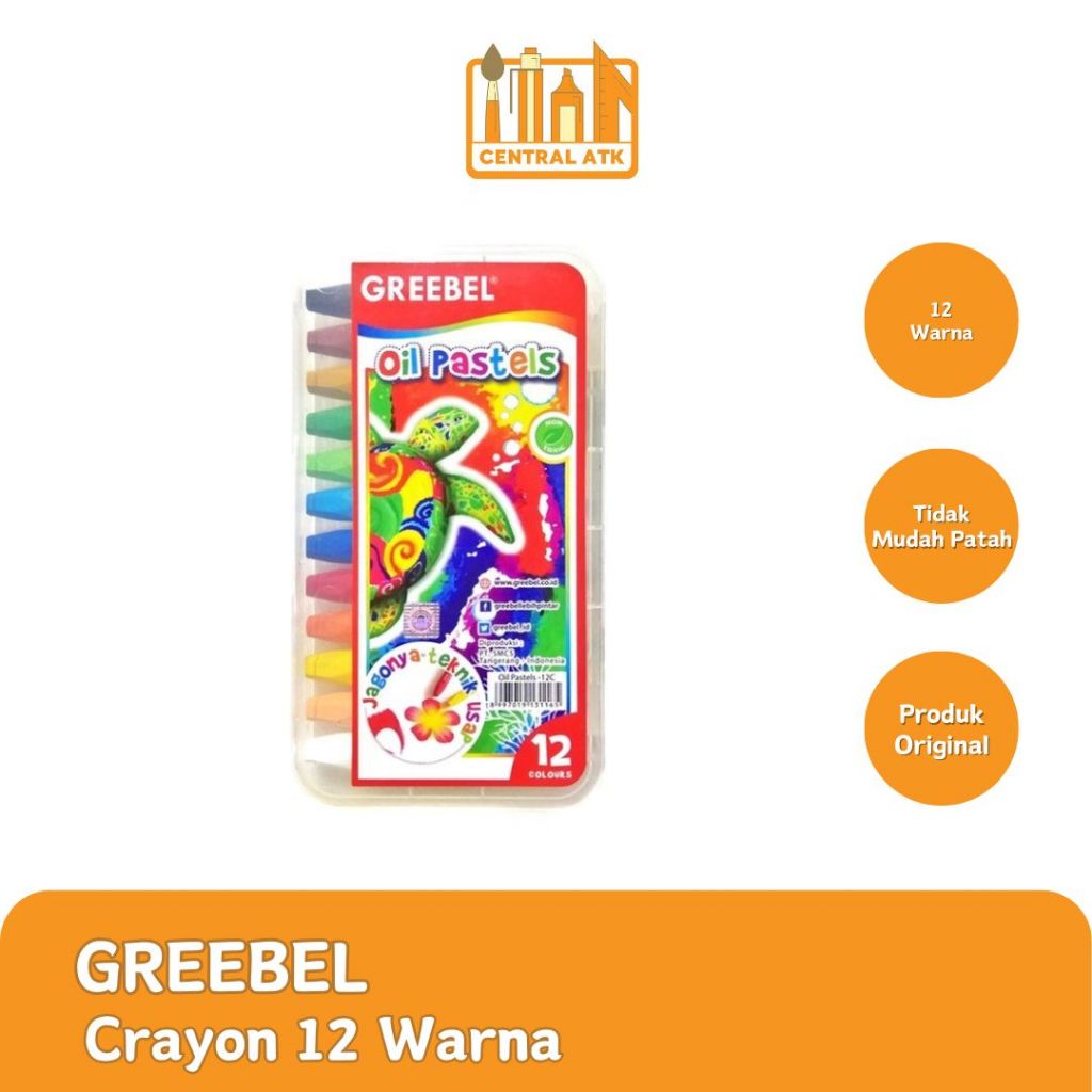 

CRAYON / OIL PASTEL GREEBEL ISI 12S KECIL WARNA (FOR CHILDREN)