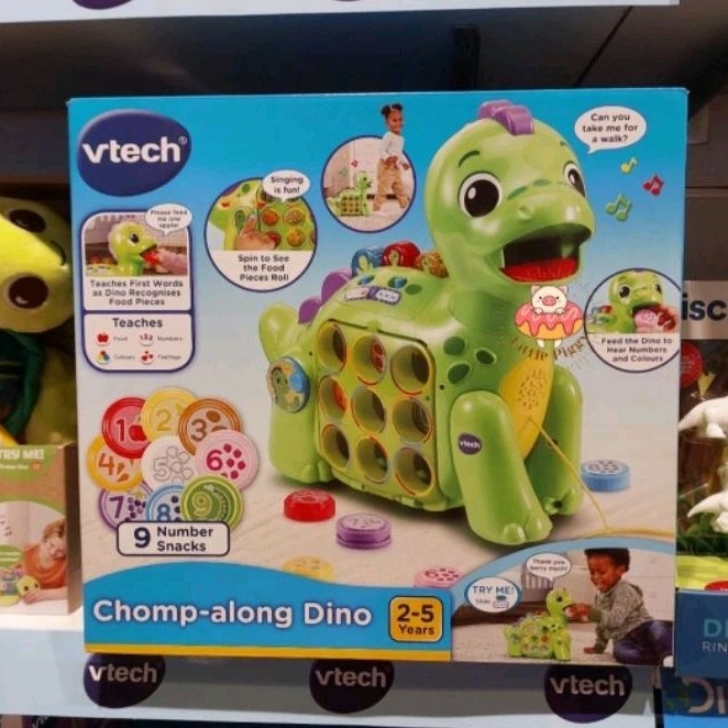 Vtech chomp along dino