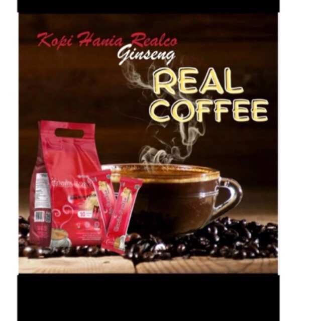 

Kopi Ginseng , Realco Hinseng Coffee HNI