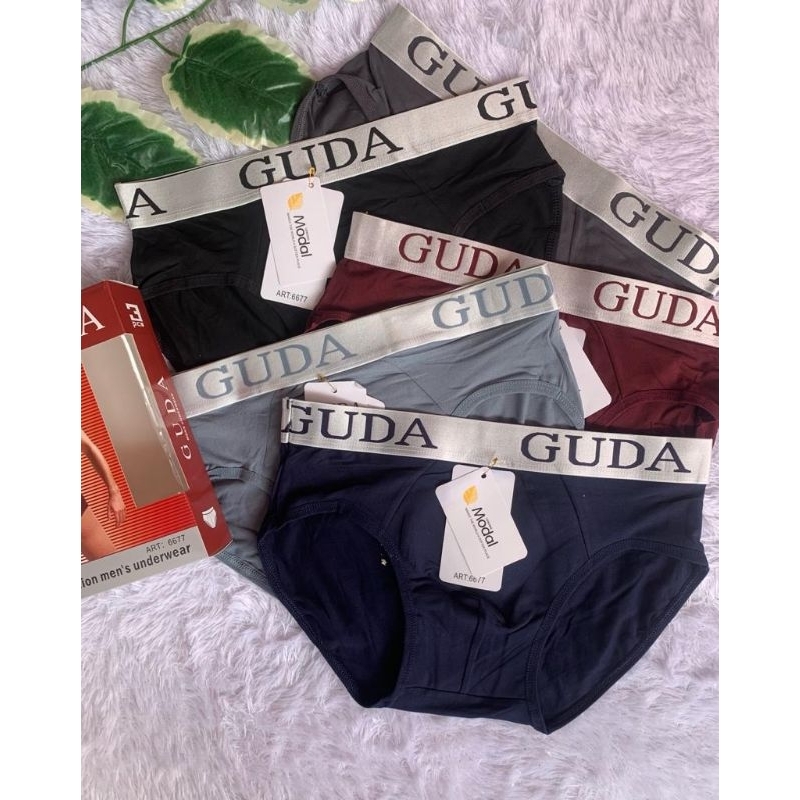 3 Pcs celana dalam pria dewasa art Guda