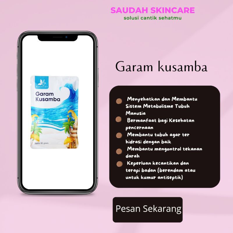 

Garam Kusamba Organik Bali by Herbalov