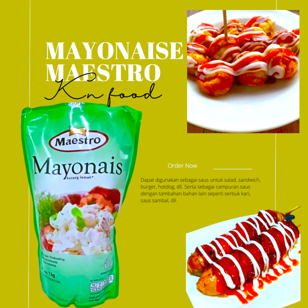 

Mayonaise Maestro 1KG / Mayonase Maestro