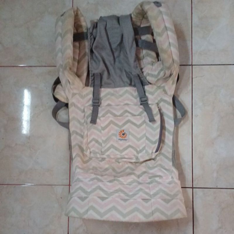 ERGOBABY SSC MOTIF ZIGZAG PINK ORIGINAL