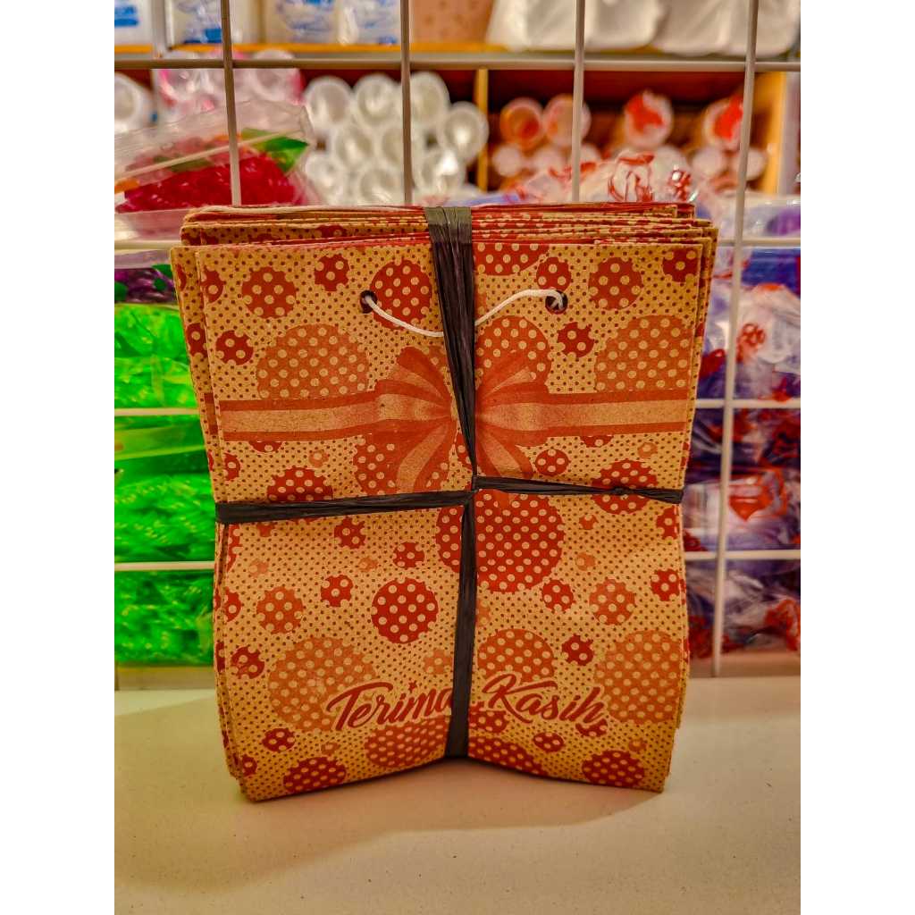 

TAS SNACK TAS MAKANAN PAPER TAS MINI 1 IKET ISI 25PCS