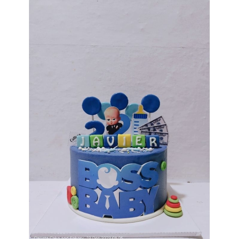 

Cake Ultah Boss Baby/ Kue Ulang Tahun Boss Baby D 20cm / Kue Ulangtahun Lucu Anak-anak