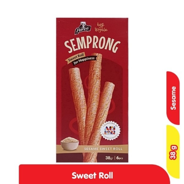 

Paroti Semprong sweet rool Sesame Box 38 gr