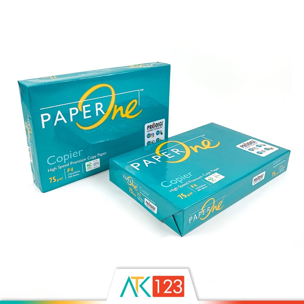 

Rad Kertas HVS F4 75 Gsm Original - Paper One