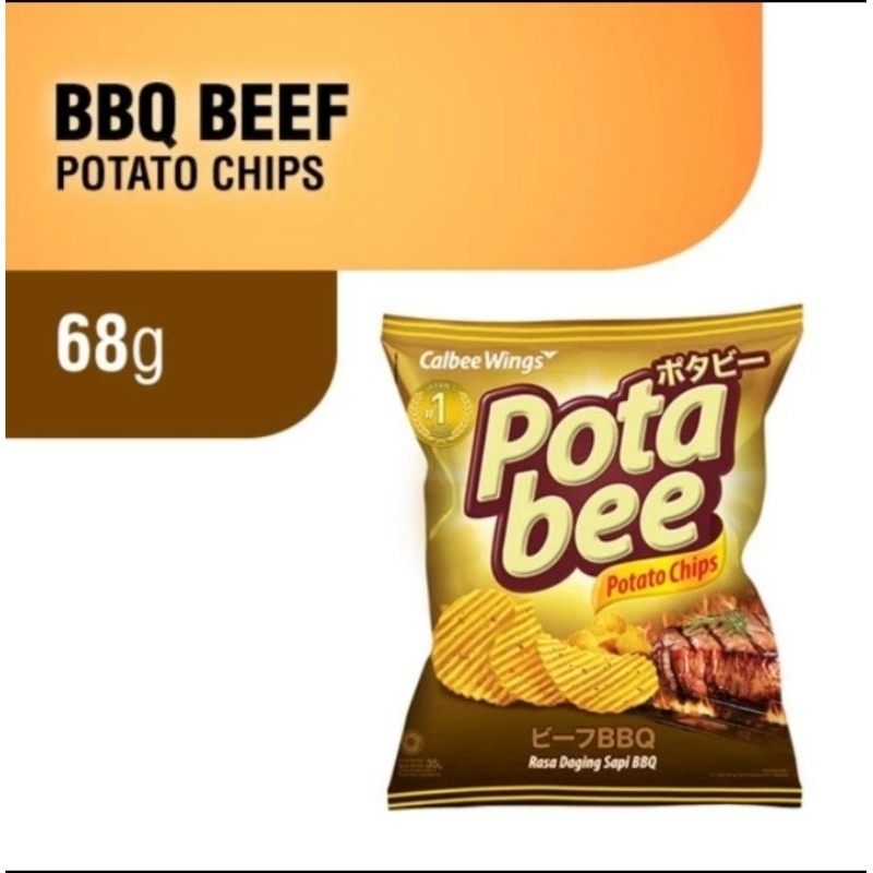 

Potabee Potato Chips BBQ 68 gr