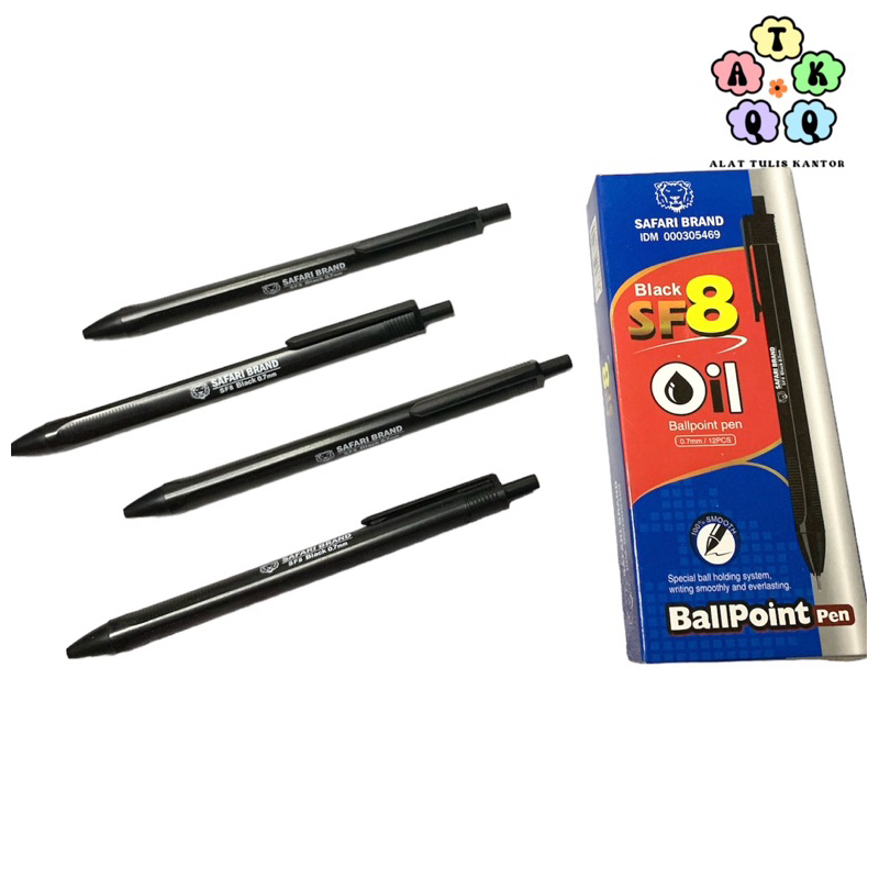

SF8 Pulpen Mekanik Tinta Hitam - Isi 12pcs
