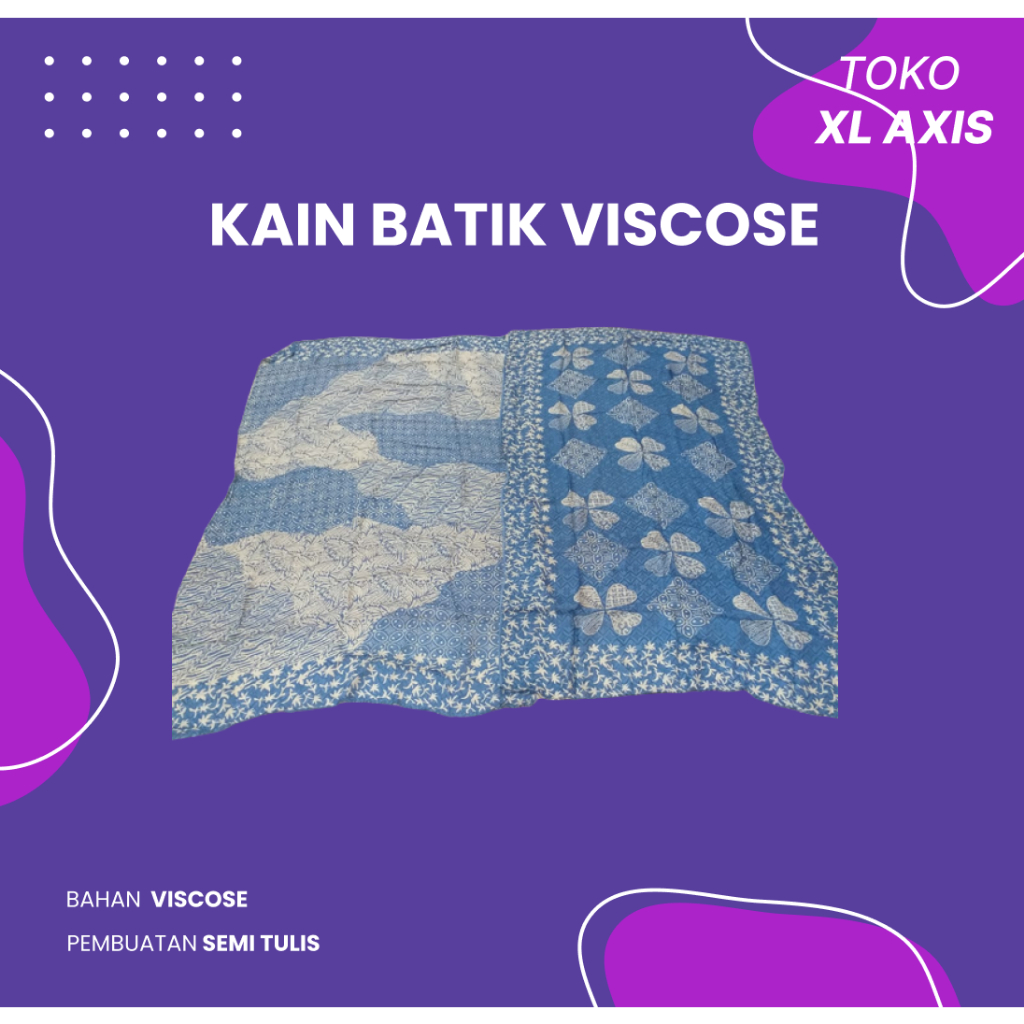 KAIN BATIK MOTIF BAHAN VISCOSE