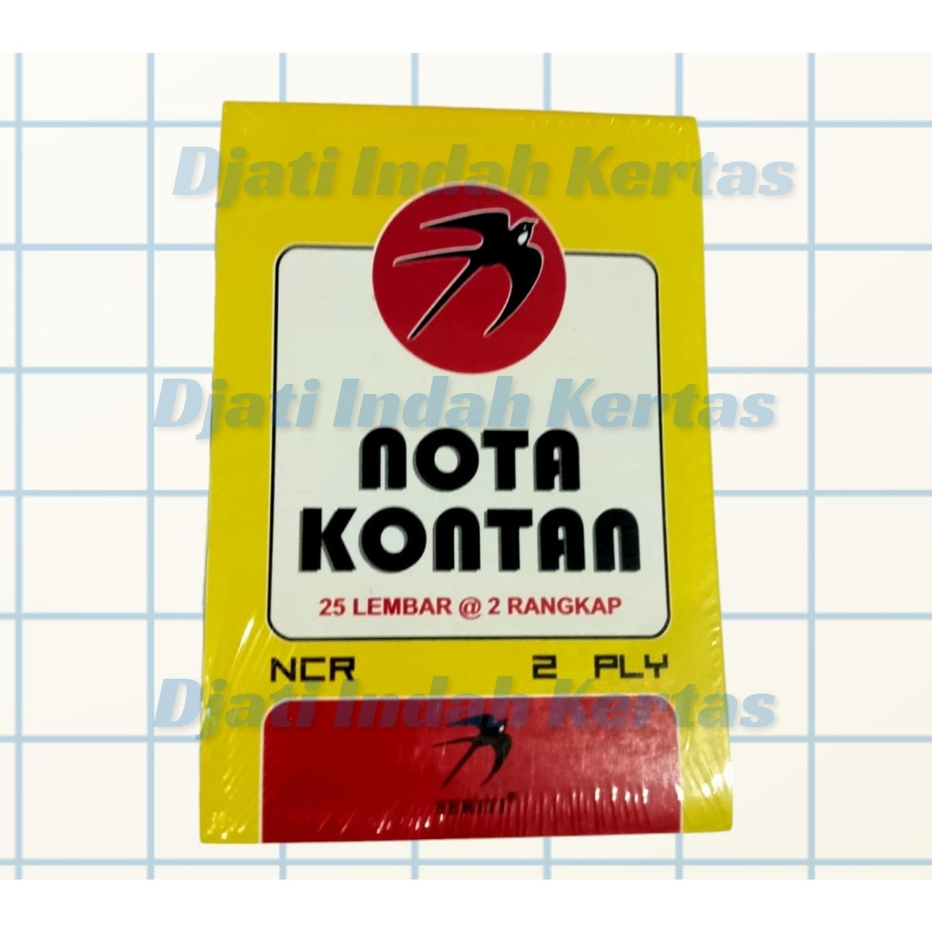 

Nota Kontan Kecil SERITI Ncr 2 Ply / Buku Nota / Nota Kontan