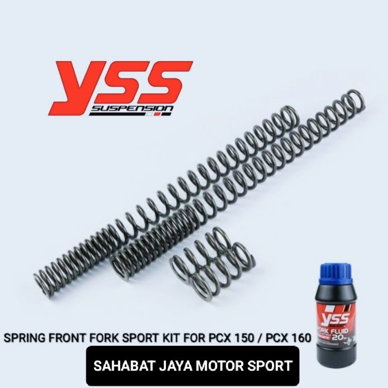 Front Fork Spring Sport Kit Per Shock Tabung Depan YSS PCX 150 PCX 160