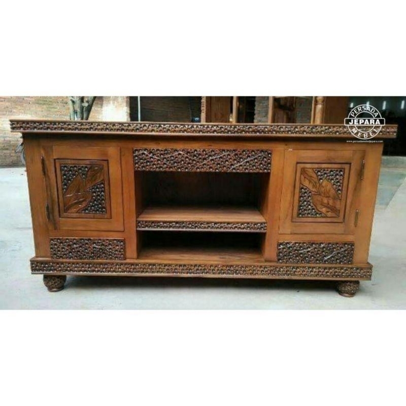 Bufet jati minimalis / Bufet jati / Bufet minimalis / Bufet TV / Meja TV