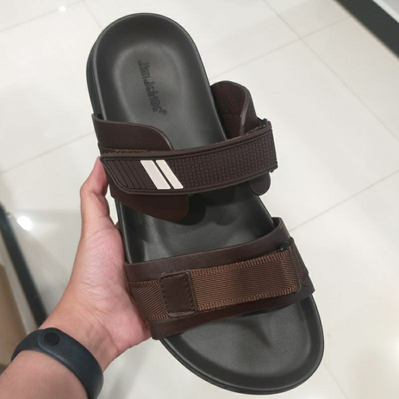 Jim Joker Sandal Selop Pria Bahan Kulit Original Comfort Keren Original Brand Matahari